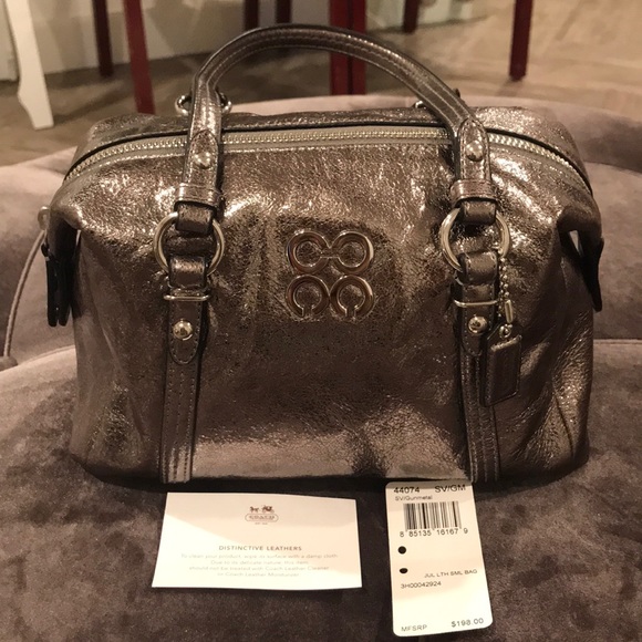 Handbags - Coach Small Bag Gunmetal